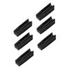 WOONEKY 6pcs Professional Pencil Sharpener Lid for Eyebrow Trimmer Eyebrow Pencil Sharpener Slot view 1
