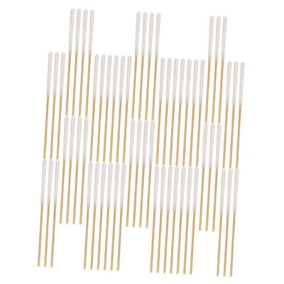 MERRYHAPY 60pcs Cotton Buds Makeup Pads Cotton Rounds for Eyebrow Makeup Beauty Shop Home Use
