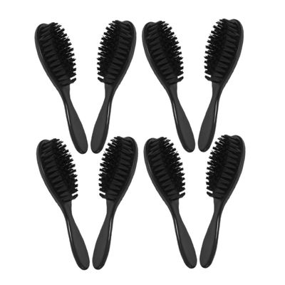 minkissy 8pcs Natural Bristle Hair Brush Men Beard Care Tool Barbershop Shaving Brush