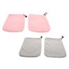 AUTSUPPL 2pairs Moisturizing Cloth Wax Mitts for Hand Treatment Soft Cotton Fit for Dry Skin Care and Paraffin Therapy at Home view 1