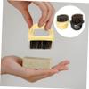 AUTSUPPL 2pcs Men's Beard Brush Multi-purpose Broken Hair Cleaning and Mustache Grooming Brushes for Home and Salon Use Durable and Lightweight for Precision Styling view 2