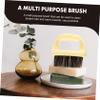 AUTSUPPL 2pcs Men's Beard Brush Multi-purpose Broken Hair Cleaning and Mustache Grooming Brushes for Home and Salon Use Durable and Lightweight for Precision Styling view 3