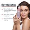 Eucerin Radiant Tone Face Cleanser Gel with 2% Exfoliating AHA Complex, Gentle Face Wash Improves Skin Clarity and Boosts Radiance, All Skin Types, 6.8 Fl Oz Bottle view 2