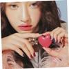AUTSUPPL 4pcs Heart Shaped Empty Eyeshadow Holder Mirror Cute Lipstick Container for for Travel Birthdays and Special Occasions view 4