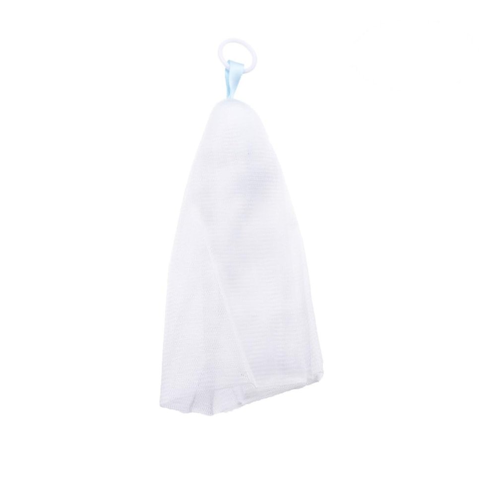 BIUDECO 5pcs Foaming Net Soap Net Face Wash Bubble Maker Bubble Skin Care Facial Skin Care Tool White Random