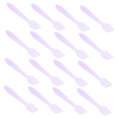 WOONEKY 100pcs Face Mask Spoons Facial Eye Cream Spoons Skincare Tools for Travel Mask Application