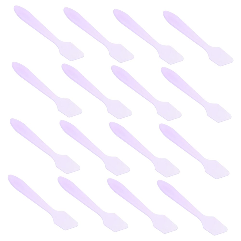 WOONEKY 100pcs Face Mask Spoons Facial Eye Cream Spoons Skincare Tools for Travel Mask Application