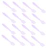 WOONEKY 100pcs Face Mask Spoons Facial Eye Cream Spoons Skincare Tools for Travel Mask Application view 1