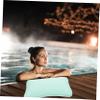 Anneome Bathtub Pillow for Soaking Tub Comfortable Neck and Head Support with Improved Suction Cups Durable Mesh Design Water Washable Spa Essential for Relaxation view 3