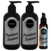 Black Canyon Floral Musk & Amber Scented Argan Oil Shampoo Conditioner and Hair Detangler Set, 16 Oz view 1