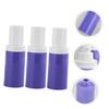 LALADEFIEE 3pcs Travel Airless Pump Bottles Dispenser Lotion Containers Leakproof Travel Lotion Bottles view 4