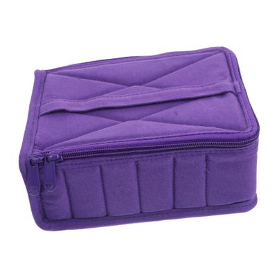 Baluue Essential Oil Storage Bag Essential Oil Holder Storage for Nail Polish Perfume Case Random Color