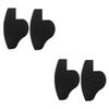 Mikinona 4pcs Beard Shaping Cards for Hairline Shaping Tool for Precise and Grooming for Hairdressing and Barber Shops view 1