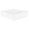 Baluue 1Pc Transparent Acrylic Makeup Holder Large Capacity Cosmetic Organizer with Two Design Makeup Tools Storage for Brushes and Small Items view 1