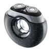 Electric Shaver, Suitable for Both Wet and Dry use. Portable Doughnut Series. High-Speed Motor at 9000 Revolutions per Minute. Waterproof. Fast Charging. Meteor Black Appearance. view 2