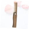 Baluue Wooden Combs for Men Folding Beard Styling Comb Mini Pocket Beard Care Tools view 2