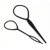 Baluue 2pcs Crochet Braids Hair Styling Tool Versatile Plastic Updo Maker for Neat and Tidy Hairstyles for Parties and Events No Hair Damage Easy Diy view 1