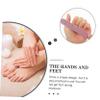 AUTSUPPL 30pcs Eva Nail Trimming Files Dual-Sided Buffer for Manicure and Pedicure Durable Nail Care Tools for Home Use Stylish Colors Pink Rose Gold and More view 4