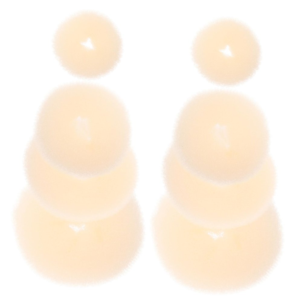 AUTSUPPL 8pcs Hair Bun Maker Daily Use Hair Styling Tools for Women Includes Extra Bun for Creating Fluffy Updos and Elegant Hairstyles