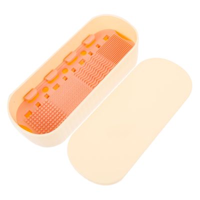 Hoement Makeup Brush Cleaner Organizer Versatile Makeup Brush Holder Drying Rack for Cleaning