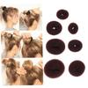 Baluue Donut Hair Bun Rings Diy Hair Accessories Bun Maker for Women Girls Bridals view 4