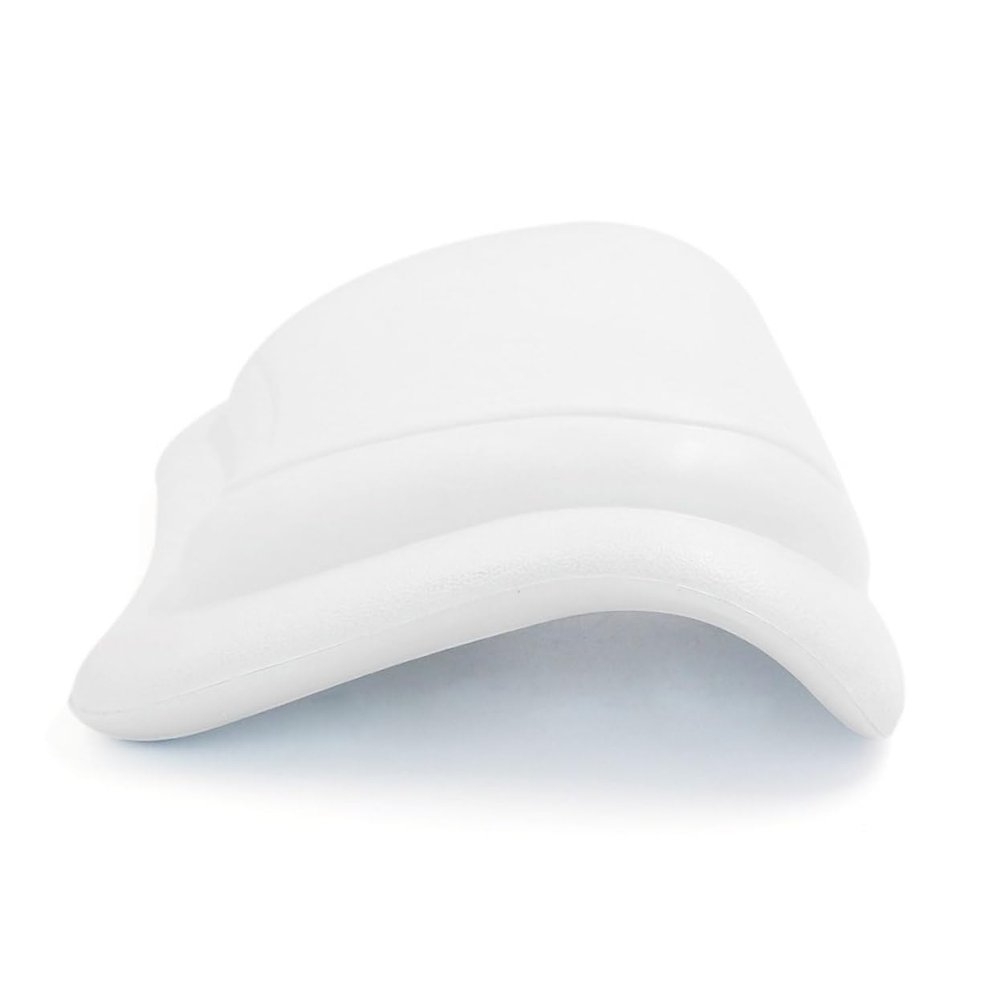 NOLITOY 1pc Pu Bath Neck Pillow Suction Cups for Family Use Soft and Bathtub Cushion for Spa and Relaxation Fits and Shapes White