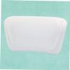 NOLITOY 1pc Pu Bath Neck Pillow Suction Cups for Family Use Soft and Bathtub Cushion for Spa and Relaxation Fits and Shapes White view 4