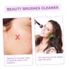 BELLIFFY 6pcs Makeup Brush Shape Silicone Pad Mixed Color for Efficient Brush Cleaning Salon Travel and Gym Use view 2