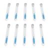 Baluue 10pcs Eyelash Brush Lash Comb Eyelash Mascara Makeup Tool for Lashes Easy to Use Portable Makeup Tool view 1