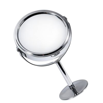 Beatifufu Desktop Rotation Makeup Mirror 4-inch Round Mirror Double Sided High-Definition for Women Girls