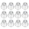 WOONEKY 20pcs Elegant Bridal Hair Accessories Pearl Hair Spiral Pin Clip for Thick Thin Women Clip view 1