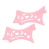 Dioche Eyeshadow Stencil, Silicone Quick Make Up Stencils Eye liner a Makeup Tool Multifunctional Eye Makeup Tool for Women, Beginners (Roseate) view 4
