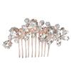 Baluue Wedding Elegant Headdress Rhinestone Crystal Alloy Comb Lady Chic Headdress Special Shape Lightweight for Wedding Day Party Festival Anniversary view 1