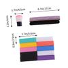 VINTORKY Essential Nail Art Supplies 1 Brush 6 Strips 10 Blocks Manicure Files Set view 2