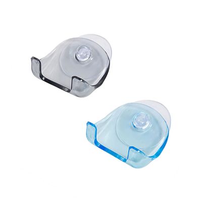 BUGUUYO Deluxe Multifunctional Shaver Organizer Wall Razor Holder Suction Cup 2pcs Set