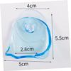 BUGUUYO Deluxe Multifunctional Shaver Organizer Wall Razor Holder Suction Cup 2pcs Set view 2