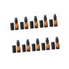 FOYTOKI 10Pcs Brown Glass Emulsion Bottles for Travel Use and Outdoor view 1