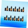 FOYTOKI 10Pcs Brown Glass Emulsion Bottles for Travel Use and Outdoor view 2