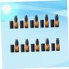 FOYTOKI 10Pcs Brown Glass Emulsion Bottles for Travel Use and Outdoor view 4