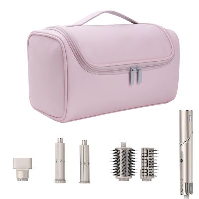 Case For Sharks Flex Style - Travel Case Compatible With Airwrap, PU Storage Bag For Hair Tools, Portable Travel Organizer Airwrap Stylist