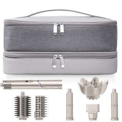 Case for Shark Flex Style - Travel Case Compatible with Airwrap, Double-Layer Storage Bag for Hair Tools, Portable Travel Organizer for Airwrap Styler