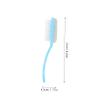Baluue Body Foot Brush Plastic Handle Pumice Massage Bristle Dual-Sided Exfoliator for Dead Skin Removal Random view 2