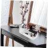 STOBAZA Large Capacity Rotating Makeup Organizer Skincare Makeup Display Case Compartment Design for Easy Access Vanity Organizer for Cosmetics and Beauty Products view 2