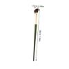 IWOWHERO 2pcs Nose Contour Makeup Brush Portable Applicators for Precise Nose Shadowing for Women Makeup Featuring Green Wooden Handles with Bristles view 2