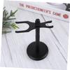 Beatifufu Beard Shaving Tools Rack Zinc Alloy Holder Razor Stand Shaving Brush and Beard Catcher Bathroom Accessory view 2