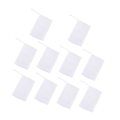 Baluue Multi-purpose Soap Foaming Nets 10pcs Set Cleansing Maker Handmade White Easy Creation