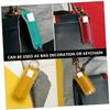 AOKWAWALIY Pouch Keychain Lipstick Holder Pouch Key Chain Multi-Use Lip Gloss Holder for Daily view 2