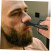 NOLITOY Rechargeable Nose Hair Scissors Double Sided Manual Trimmer Eyebrow Facial Steel Present view 4