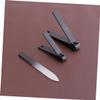 Beatifufu 3pcs Ergonomic Nail Clipper Set Black Nail Trimmer File for Manicure for Daily Use Friends Family view 4