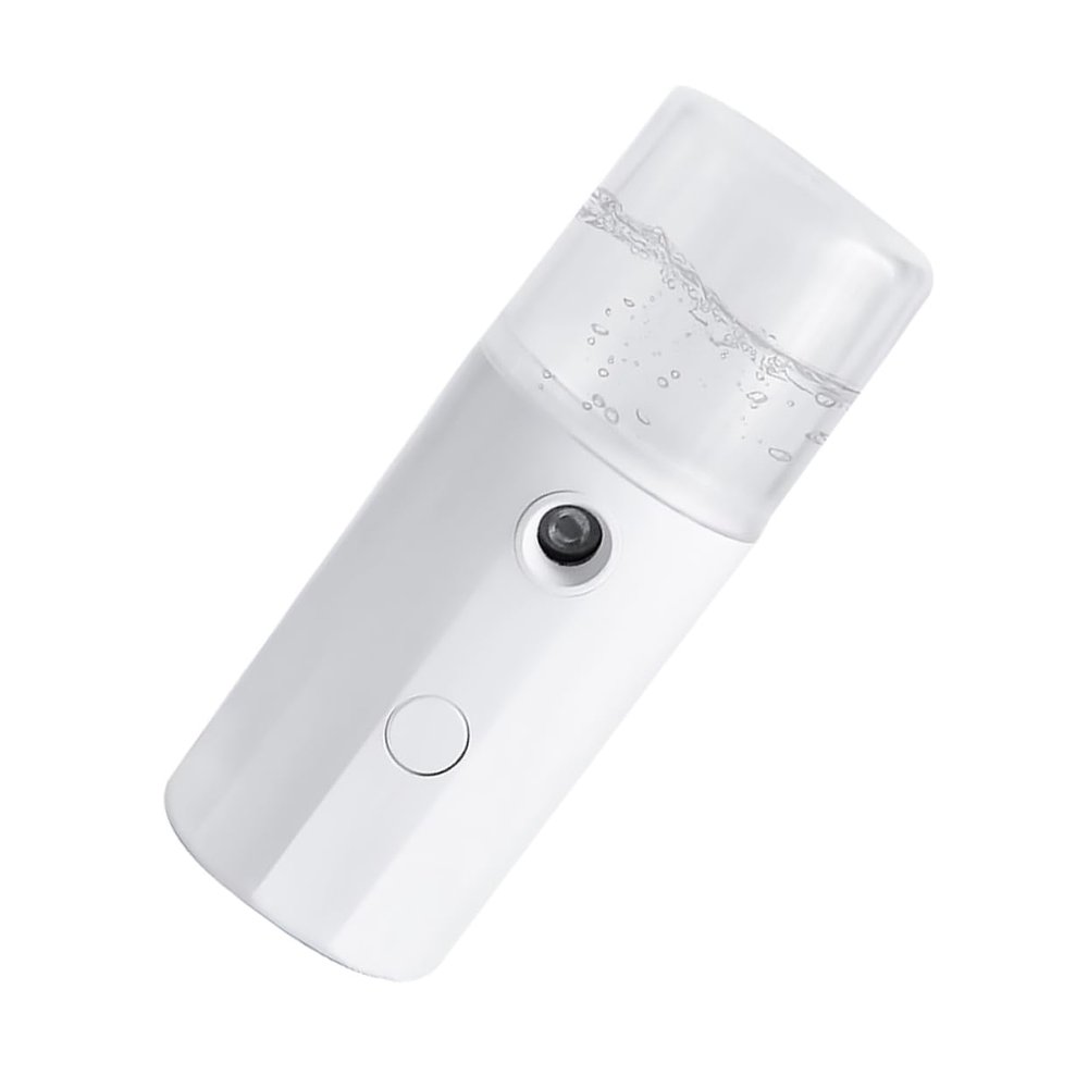 Beatifufu 1pc Nano Facial Mist Sprayer USB Rechargeable Hydrating Device for Skin Moisturizing Capacity Nano Mist Sprayer for Daily Care and Eyelash Extensions Lightweight and Design